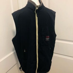 Abercrombie & fitch reversible mens vest size large